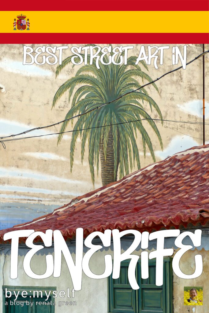 It's not just about beaches'n'volcanos: In this post, I'm introducing the best in street art the island of Tenerife has to offer. #streetart #urbanart #graffiti #murals #art #tenerife #canaryislands #canaries #lalaguna #santacruzdetenerife #santacruz #puertodelacruz #femalesolotravel #byemyself
