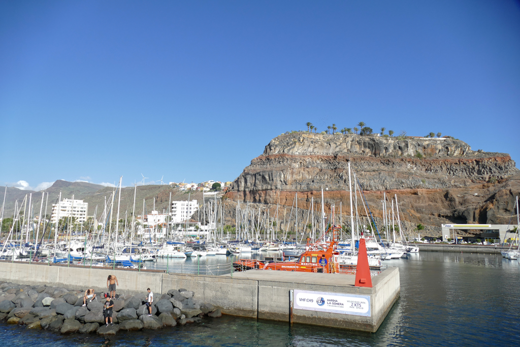 The port of San Sebastián is La Gomera's most important traffic hub.