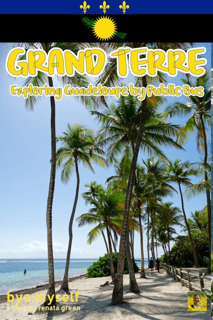 Grand Terre, the eastern half of Guadeloupe, attracts visitors with gently rolling hills, settlements steeped in history, colonial architecture, and, above all, countless dream beaches lined with coconut palms. In this post, I'm showing you the best things to do in Grand Terre, the laid-back and mellow part of Guadeloupe. #grandterre #guadeloupe #island #beaches #caribbean #westindies #antilles #lesserantilles #frenchantilles #leewardislands #tourism #solotravel #femalesolotravel #byemyself