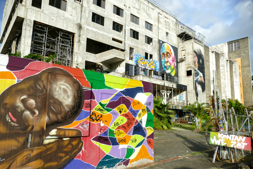 Best Street Art in Guadeloupe: CAC in Pointe-a-Pitre