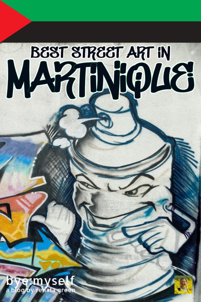 There is a great amount of murals in Martinique, and in this post, you'll find a compilation of the best street art the island has to offer. #urbanart #streetart #graffiti #mural #murals #guadeloupe #island #caribbean #westindies #antilles #lesserantilles #frenchantilles #leewardislands #tourism #solotravel #femalesolotravel #byemyself