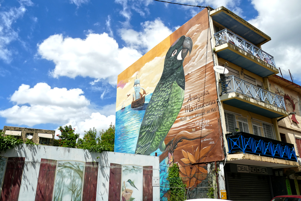 Best Street Art in Martinique by Doudou Style