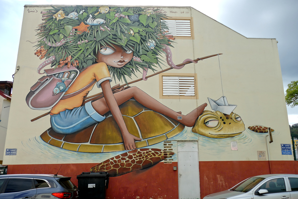 Best Street Art in Martinique by Vinie