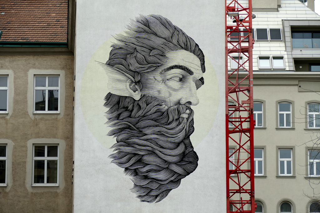 Best Street Art in Vienna by Alfalfa