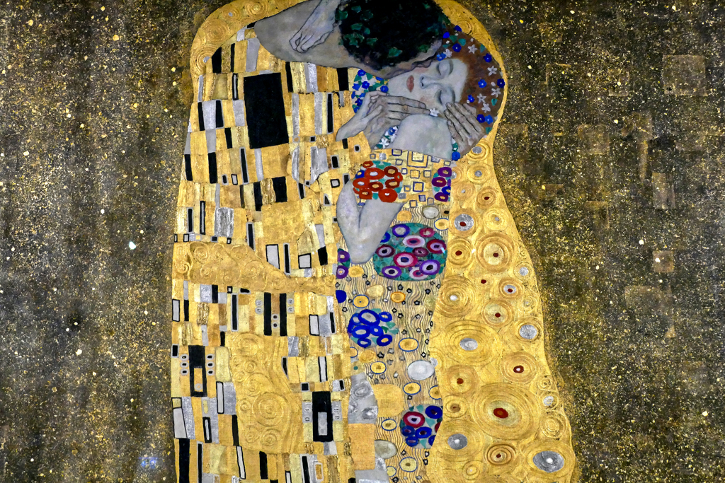 Der Kuss by Gustav Klimt