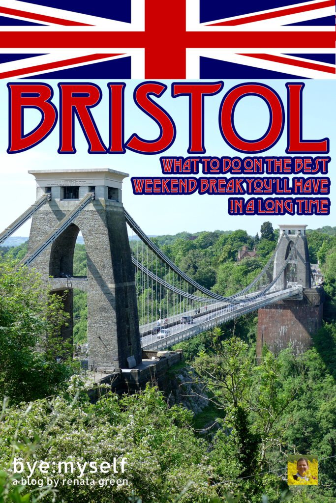 Bristol is one of the most liveable cities in Great Britain. So come and join me in the search for the things that make Bristol also the best weekend break you'll have in a long time. #bristol #england #greatbritain #weekendtrip #citybreak #arttrip #streetart #urbanart #murals #graffiti #solotravel #femalesolotravel #byemyself