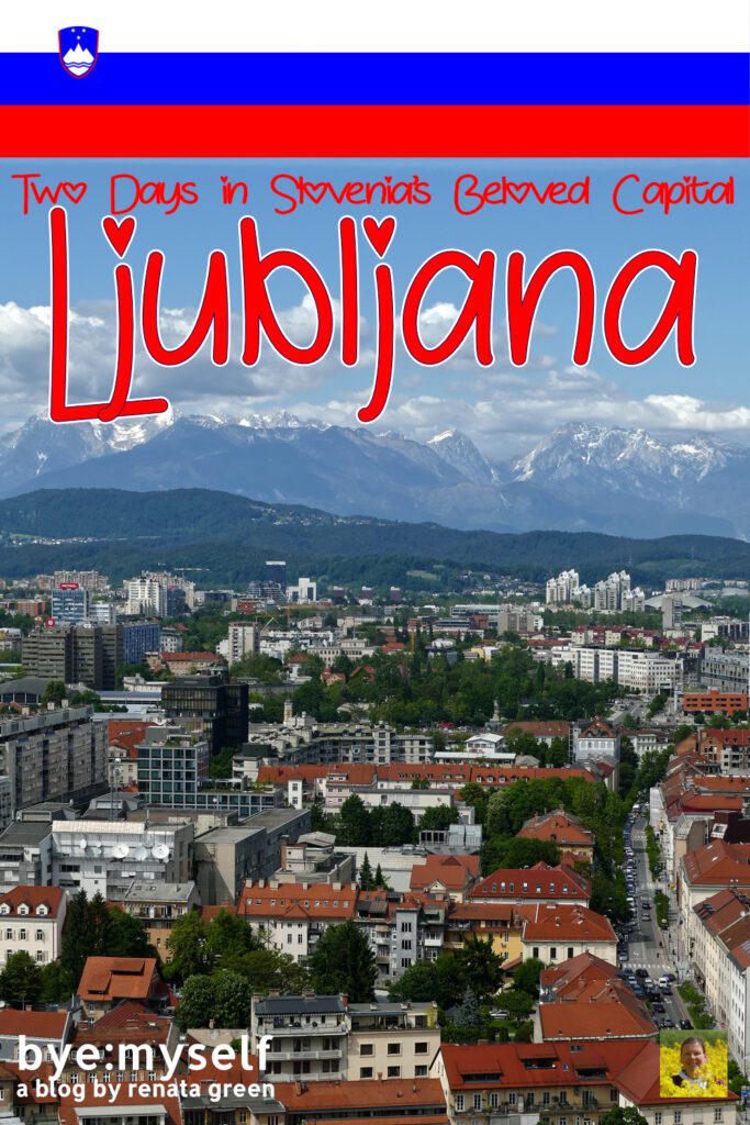 Ljubljana mon amour: Already the city's name sounds like a tender song...and derives from ljubljena - beloved. Albeit the city is bursting with tourists from all over the world, it somehow still kept its sleeping beauty charm. #ljubljana #slovenia #citybreak #weekendtrip #solotravel #byemyself