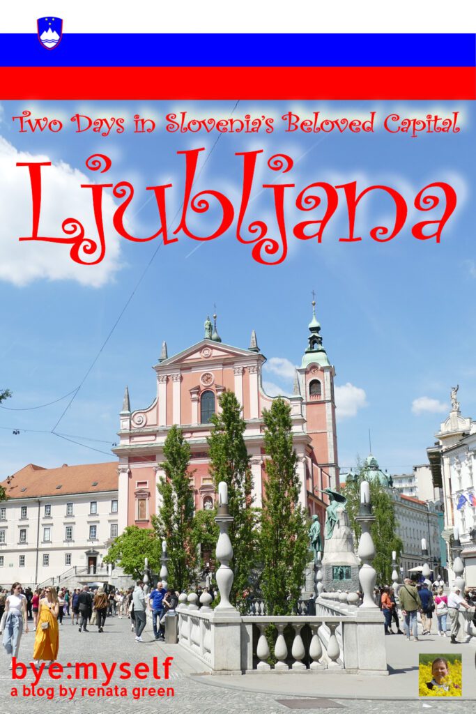 Ljubljana mon amour: Already the city's name sounds like a tender song...and derives from ljubljena - beloved. Albeit the city is bursting with tourists from all over the world, it somehow still kept its sleeping beauty charm. #ljubljana #slovenia #citybreak #weekendtrip #solotravel #byemyself