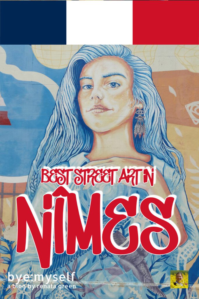 You don't need to visit a museum to see the best art in Nîmes as it can be found right on the street, on the houses, and walls of the Gambetta and Richelieu districts. #nimes #provence #france #europe #art #arttrip #streetart #graffiti #urbanart #mural #citybreak #citytrip #byemyself