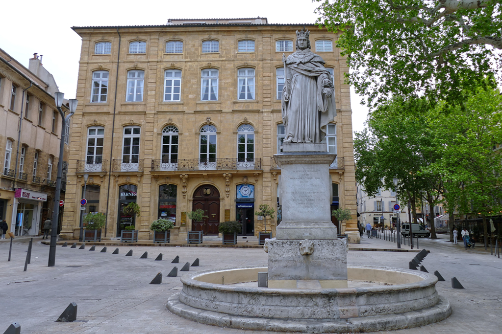 Fontaine du Roi Rene in Aix-en-Provence
