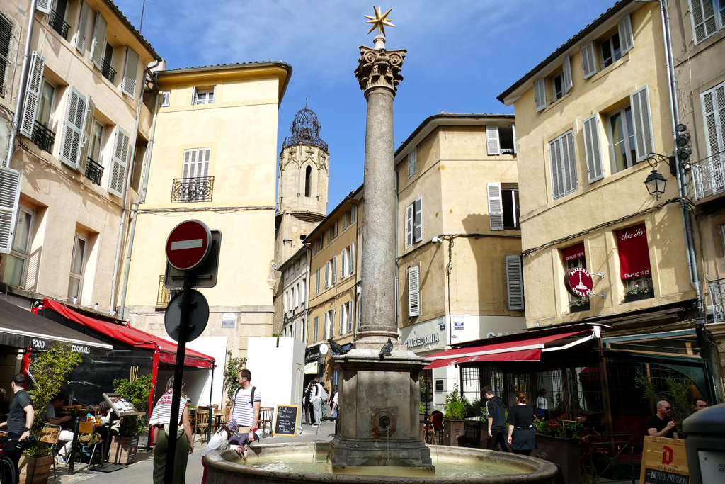 Place des Augustins in Aix-en-Provence