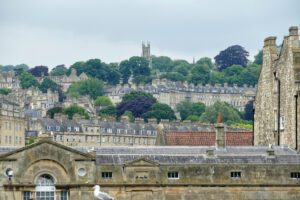 Bath most beautiful town Britain