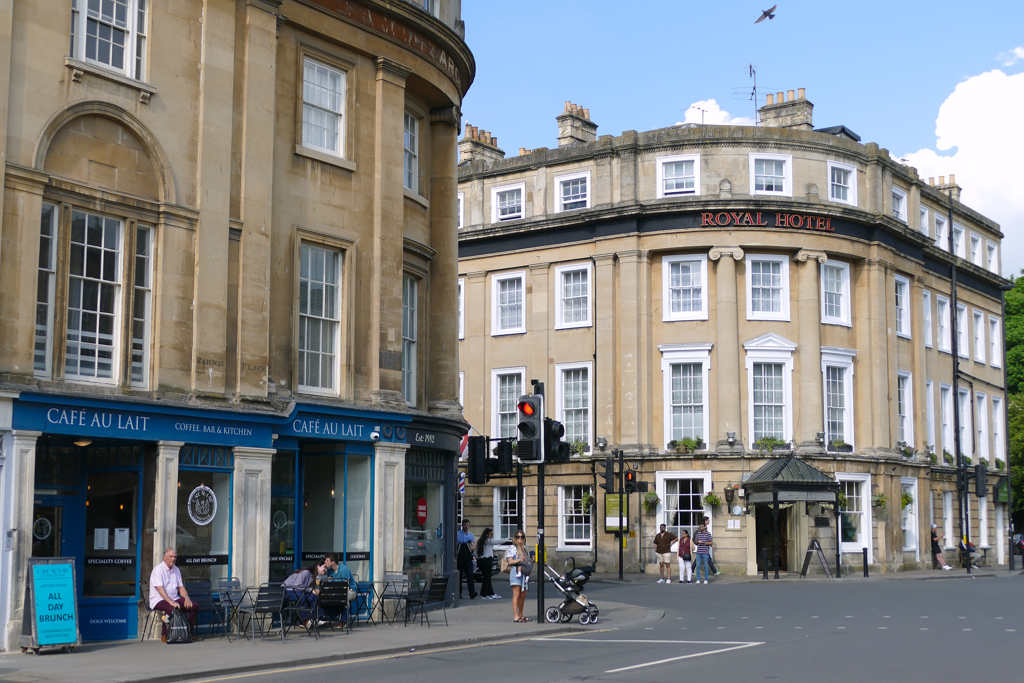 Royal Hotel in Bath.