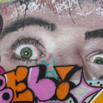 Mural in the area around Cours Julien where some of the best street art in Marseille is found.
