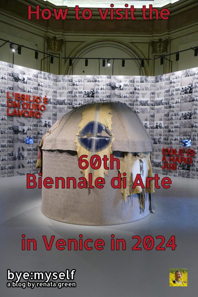 The Biennale di Arte, one of world's most important art events, takes place every two years. Although Venice is certainly a place worth visiting even when nothing special is on, the Biennale is a beautiful cherry on top of the cake. #biennale #biennale2024 #BiennaleArte2024 #StranieriOvunque #ForeignersEverywhere #biennial #venezia #venice #italy #arttrip #exhibition #byemyself