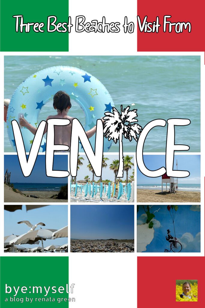 Venice is absolutely magical. However, despite its ancient charm, Venice keeps you on your toes, and a visit can also get quite stressful. In this post, I'll introduce you to the three best beaches that you can reach easily by public bus or the iconic water bus Vaporetto to recharge your batteries. #italy #veneto #europe #venice #lidodivenezia #lidodijesolo #jesolo #sottomarina #beach #beaches #beachday #beachbreak #weekendtrip #daytrip #daytour #solotravel #femalesolotravel #byemyself