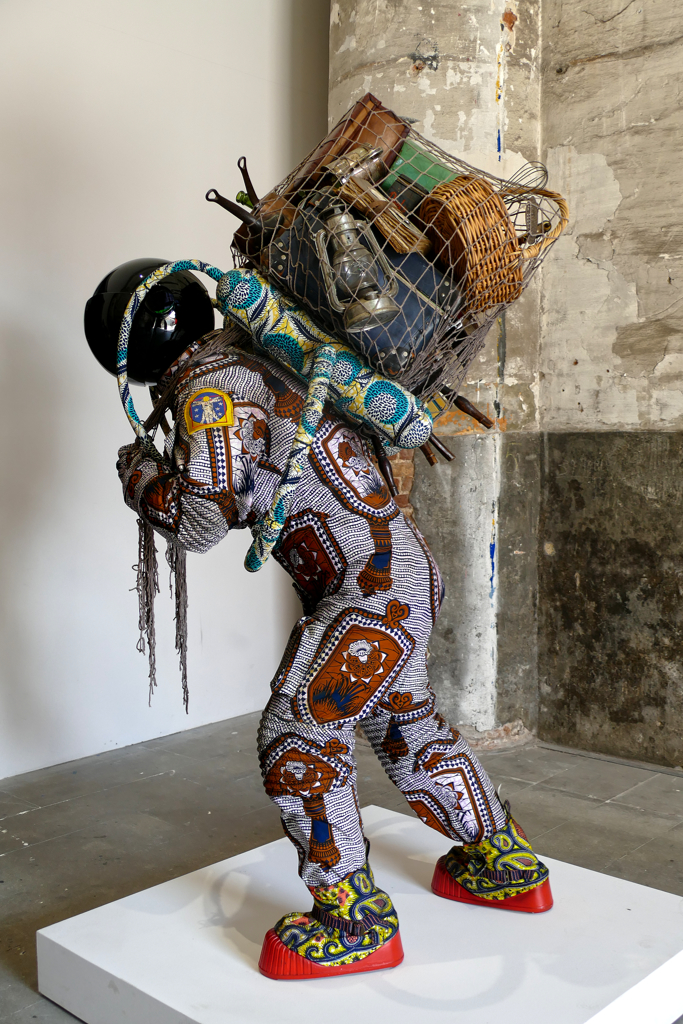 Refugee Astronaut VIII by British-Nigerian artist Yinka Shonibare.