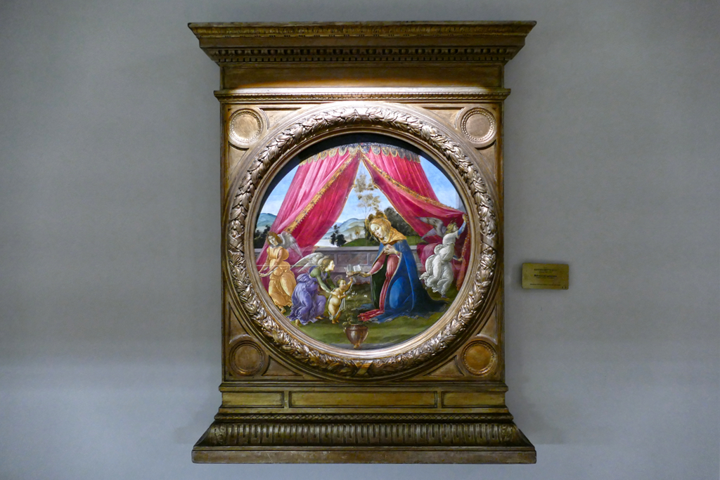 Madonna del Padiglione by Renaissance master Sandro Botticelli