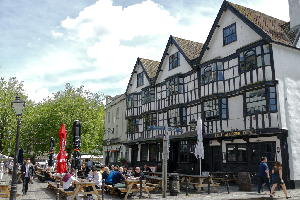 The Llandoger Trow in Bristol.