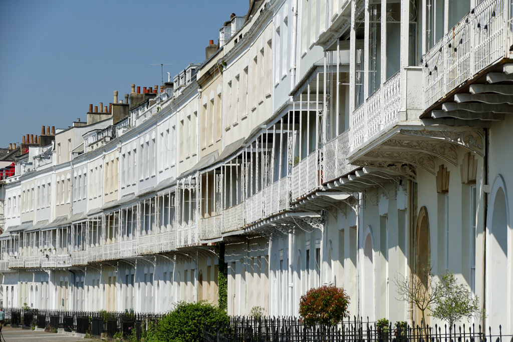 Royal York Crescent in Bristol