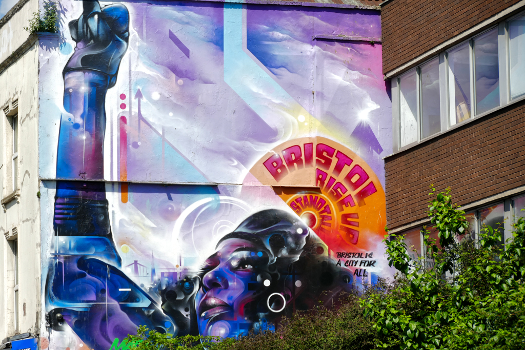 Mural in Stokes Croft.