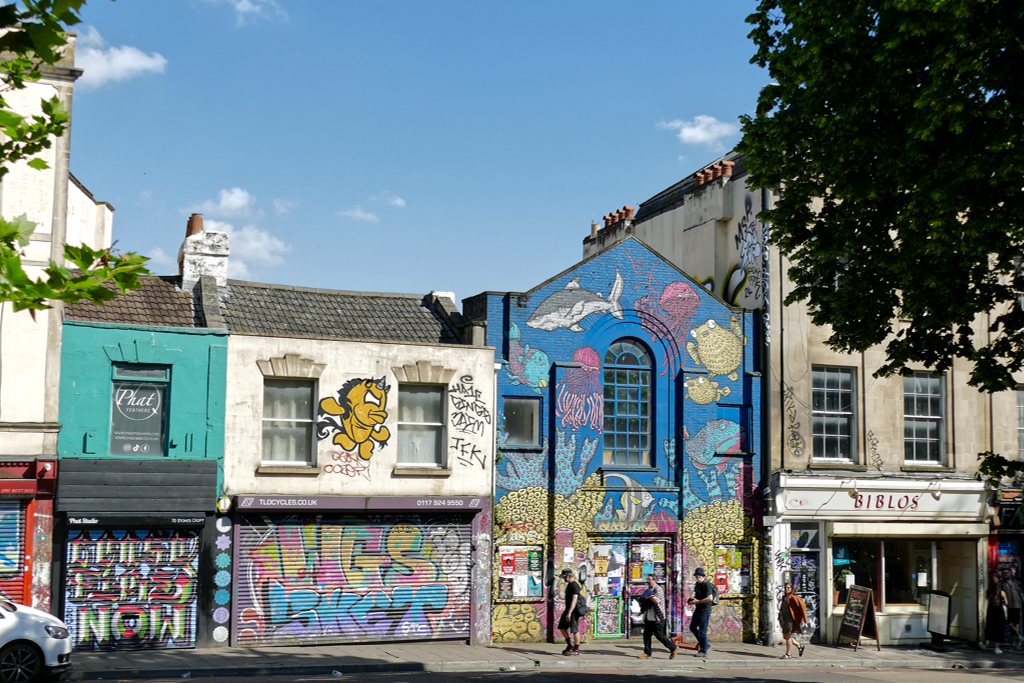 Murals in Stokes Croft