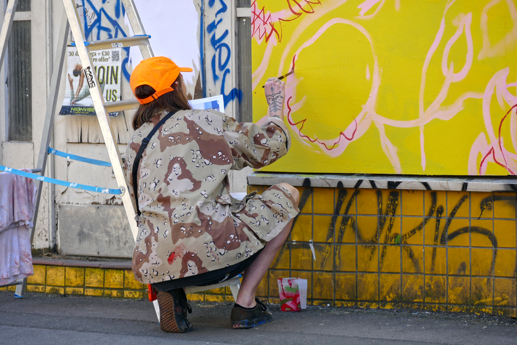 Artist at North Street.