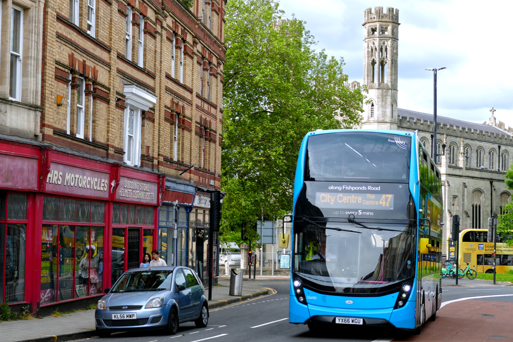 Bus in Bristol