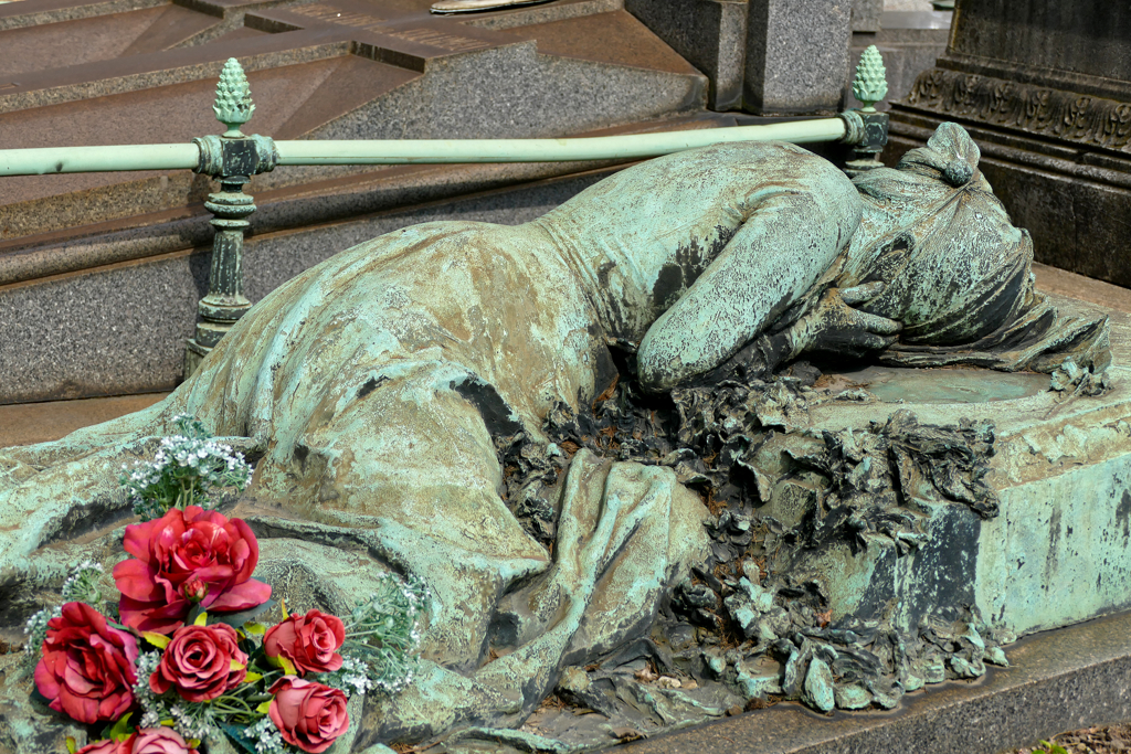 Tomb at the Cimitero Monumentale in Milan