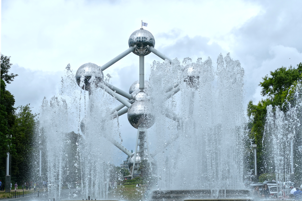 The Atomium in Brussels.