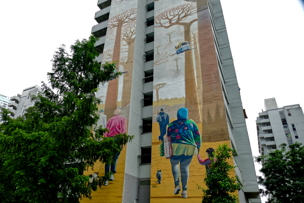 Mural by Didier Jaba Mathieu 