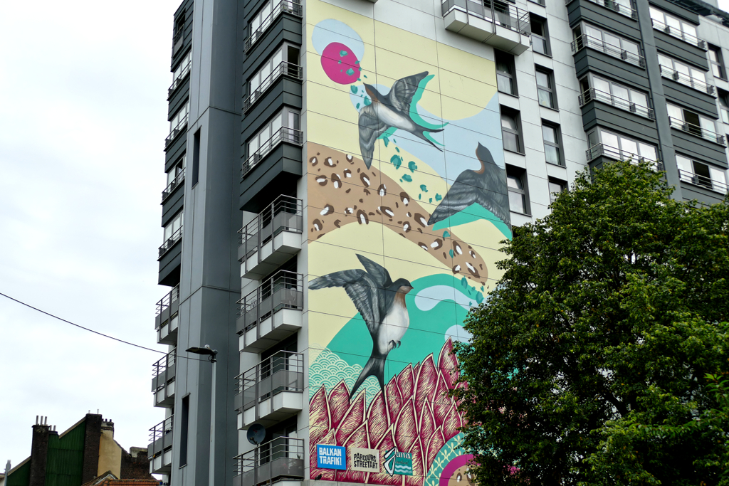 Mural by Jana Danilović  in Brussels