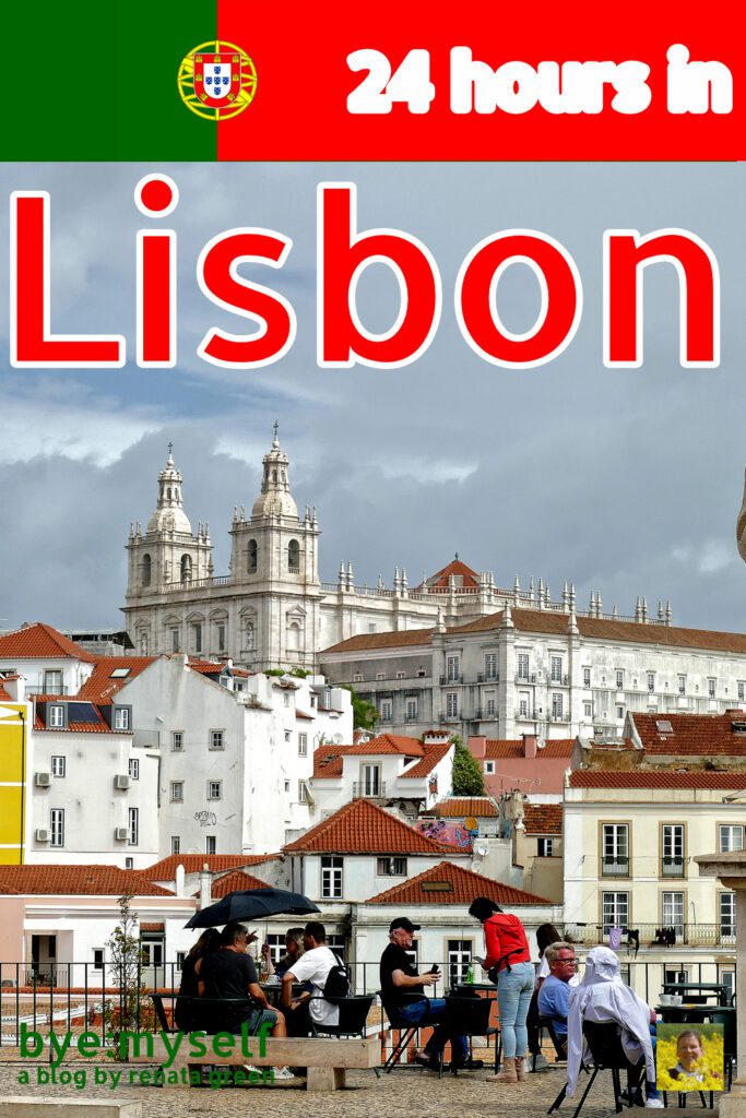 Lisbon is not only one of Europe's most favorite travel destinations, but also a major hub for people travelling between the continents. Here is an itinerary for up to 24 hours in case you are lucky enough to have a longer layover in Lisbon. #lisbon #portugal #europe #layover #stopover #24hours #daytrip #citybreak #weekendtrip #byemyself