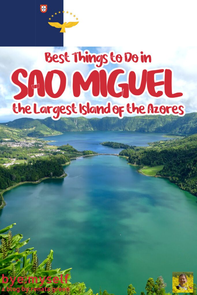 Sao Miguel, the largest one of the Azores promises a particularly wide variety of things to see and do during a few days in paradise. #saomiguel #azores #portugal #europe #island #archipelago #volcanos #lakes #mountains #beaches #pineapple #tea #hiking #solotravel #byemyself