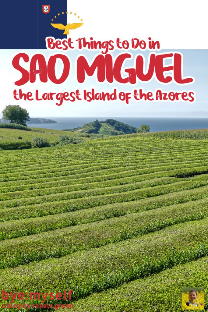 Sao Miguel, the largest one of the Azores promises a particularly wide variety of things to see and do during a few days in paradise. #saomiguel #azores #portugal #europe #island #archipelago #volcanos #lakes #mountains #beaches #pineapple #tea #hiking #solotravel #byemyself