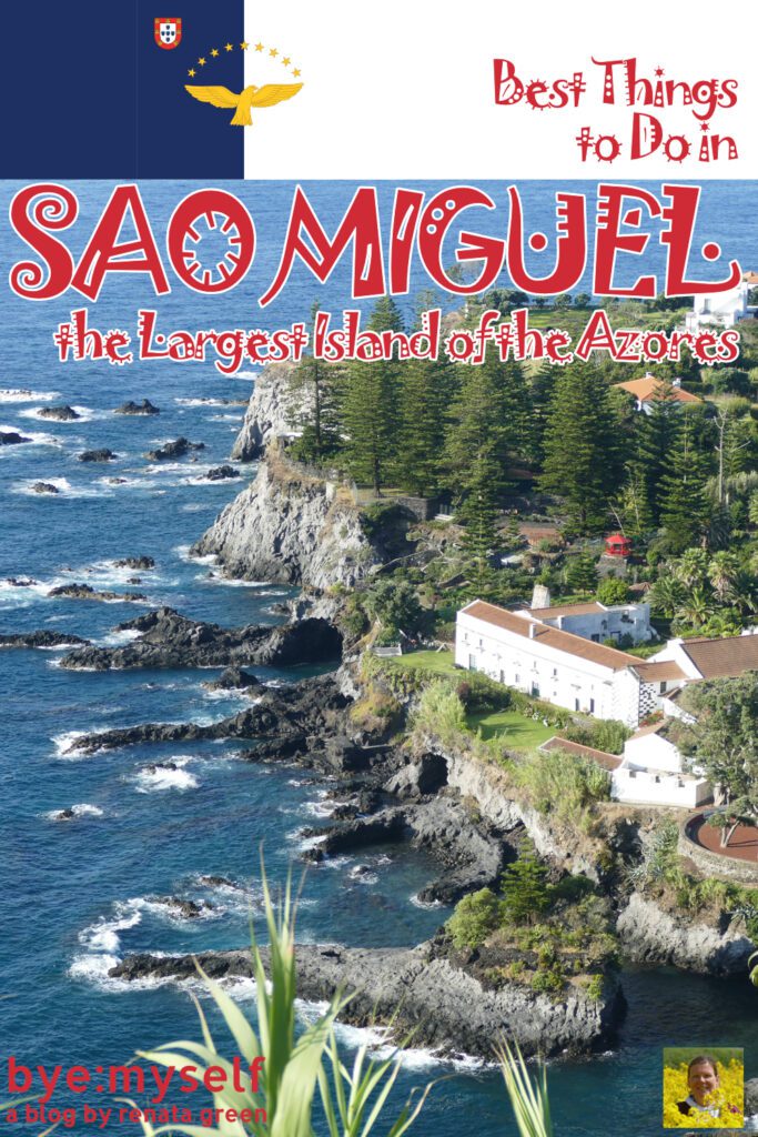 Sao Miguel, the largest one of the Azores promises a particularly wide variety of things to see and do during a few days in paradise. #saomiguel #azores #portugal #europe #island #archipelago #volcanos #lakes #mountains #beaches #pineapple #tea #hiking #solotravel #byemyself