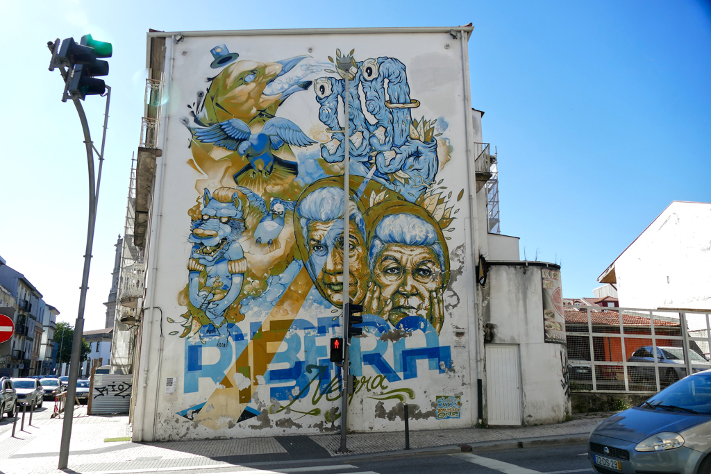 Mural Ribeira by Colectivo Rua