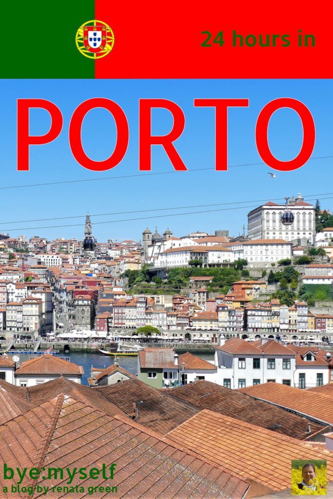 Although Porto is not a major hub, it's still home to Portugal's second largest airport. Therefore, chances are that you'll have to spend a layover in the city, and with this itinerary for 24 hours, I have you covered. #porto #24hours #layover #stopover #transit #portugal #europe #solotrip #femalesolotravel #visitportugal #portugaltravel #citybreak #weekendtrip #byemyself