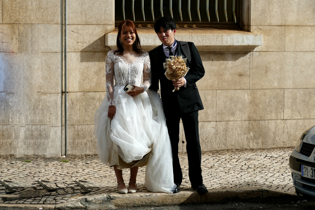 Couple in Lisbon