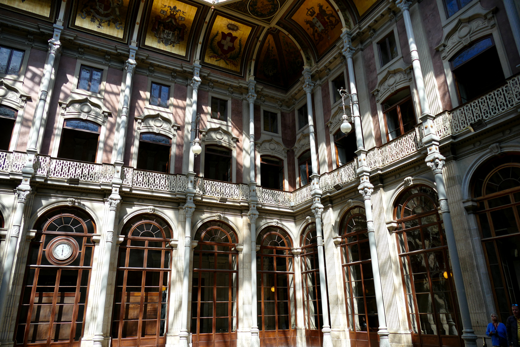 The Entrance Hall of the Palácio da Bolsa