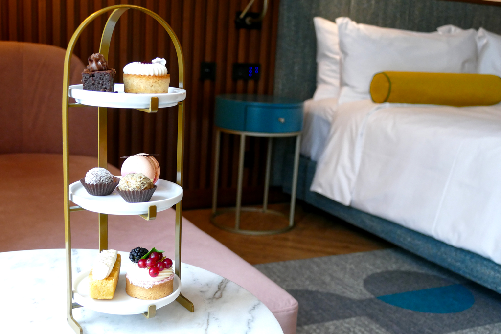 Selection of sweets at the Renaissance Porto Lapa Hotel