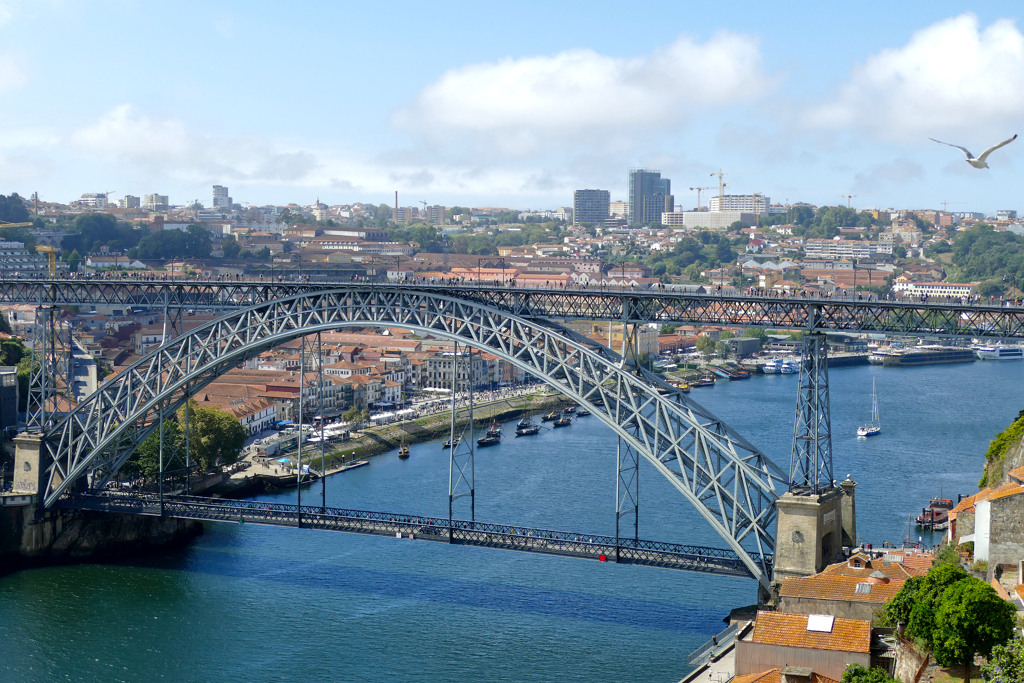 Dom Luís I Bridge, best of Porto also for solo travel