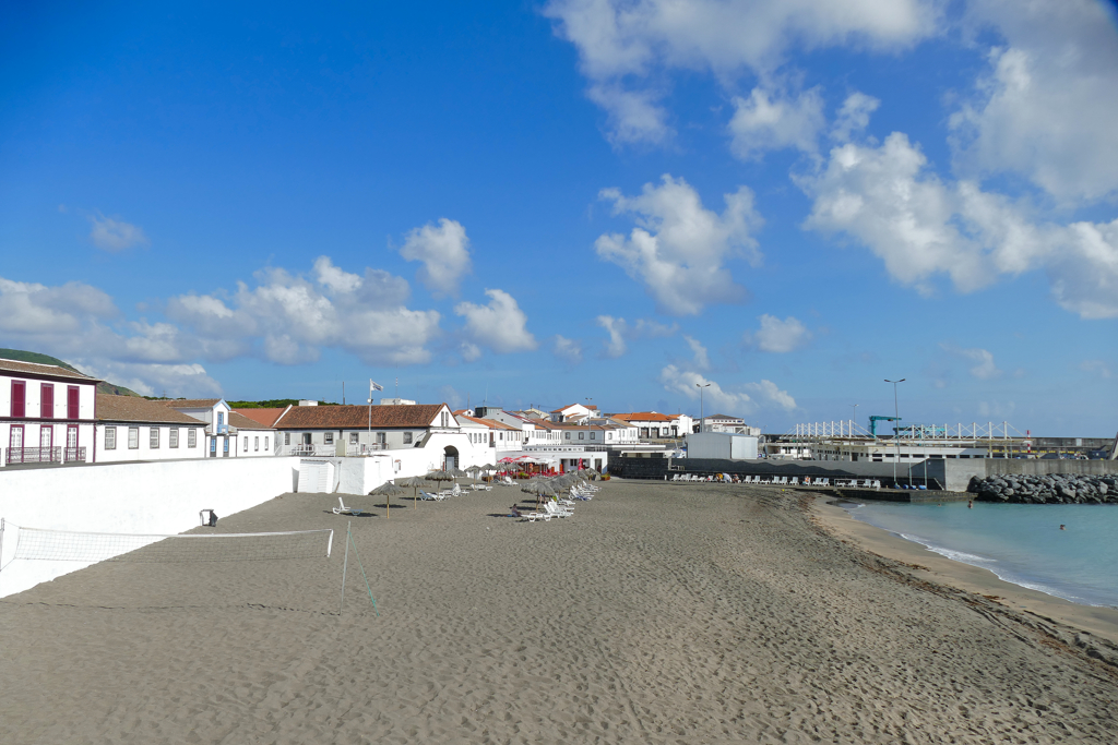 Beach in Praia de Sao Mateus.