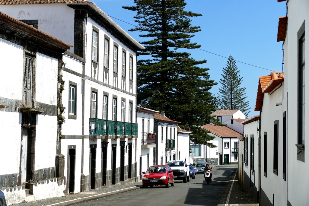 Street in Santa Cruz da Graciosa.