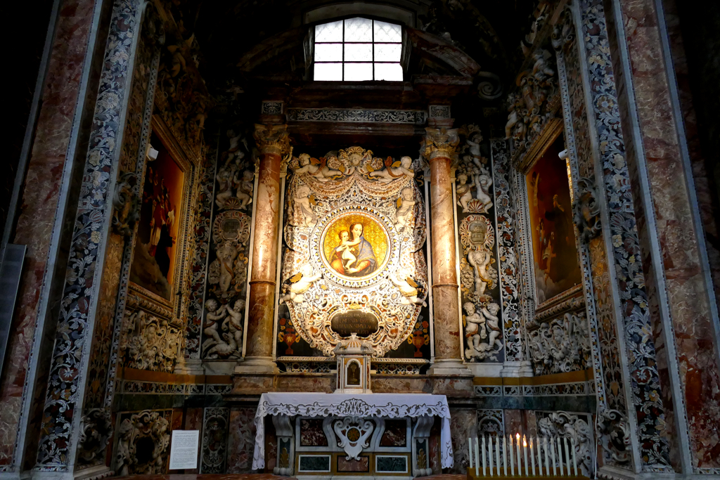 La Madonna della Purità di Palermo at the Chiesa di San Giuseppe dei Padri Teatini.