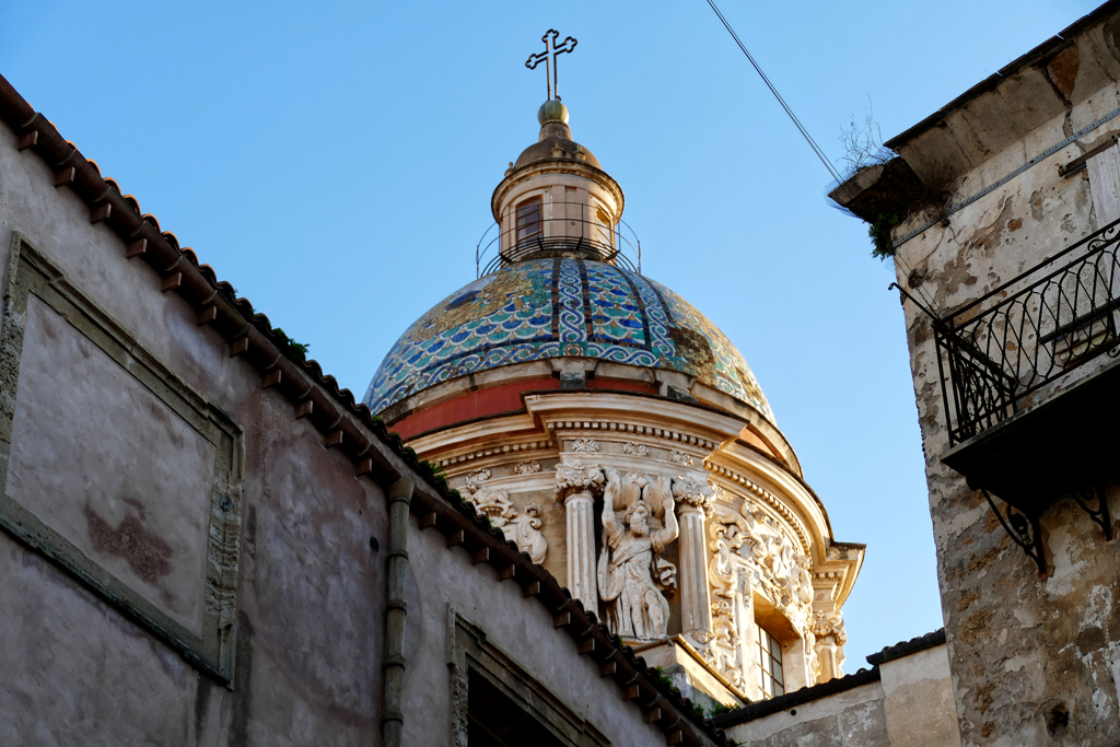 Dome of the Chiesa del Carmine Maggiore.