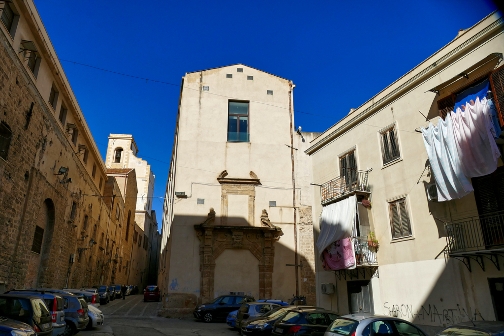 Piazzetta dei Bianchi in the Kalsa District