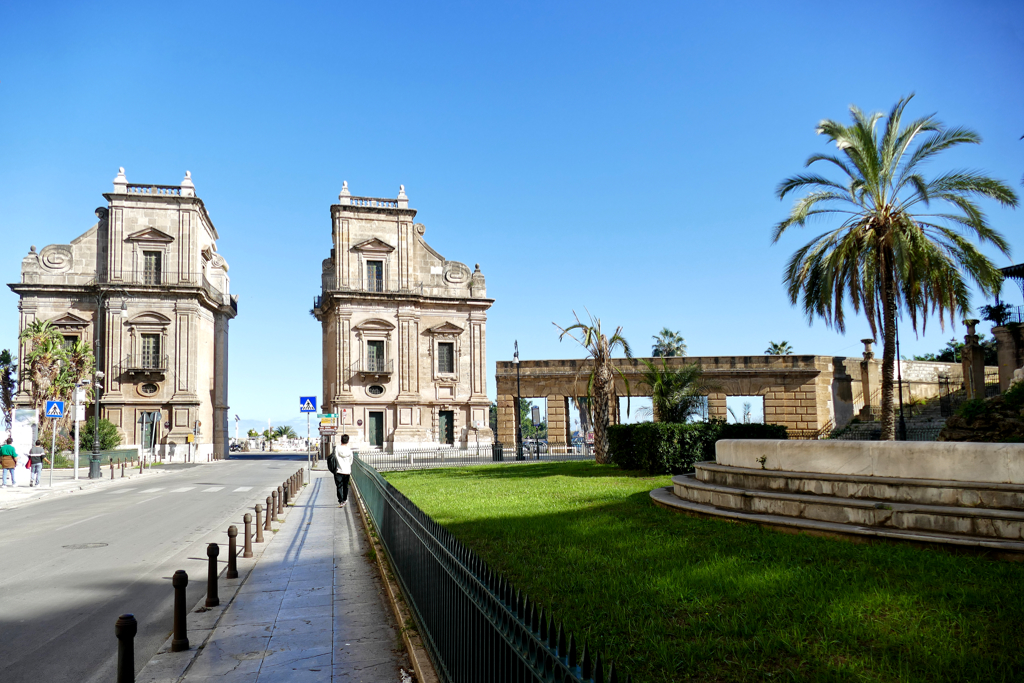 Porta Felice in Palermo.