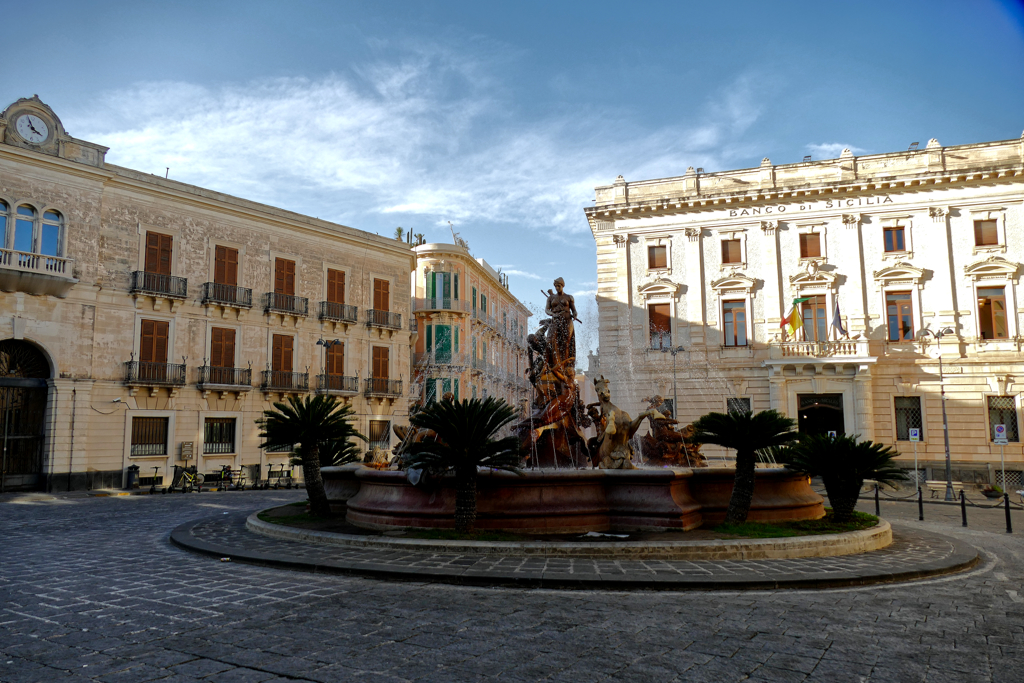 Piazza Archimede in Ortigia