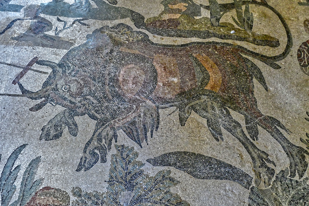 Mosaic at the Villa Romana del Casale.